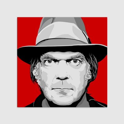 neil young portrait