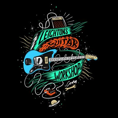 leightons guitar workshop illustration