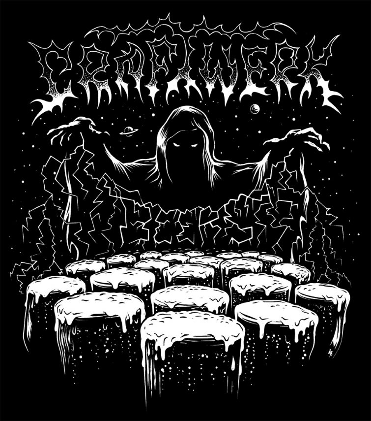 craft-beer-tshirt-design-beercore-metal-1